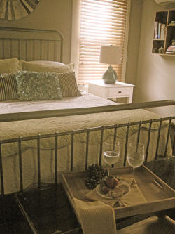 The Pickett House Bed and Breakfast guesthouse in Johnson City, TX.